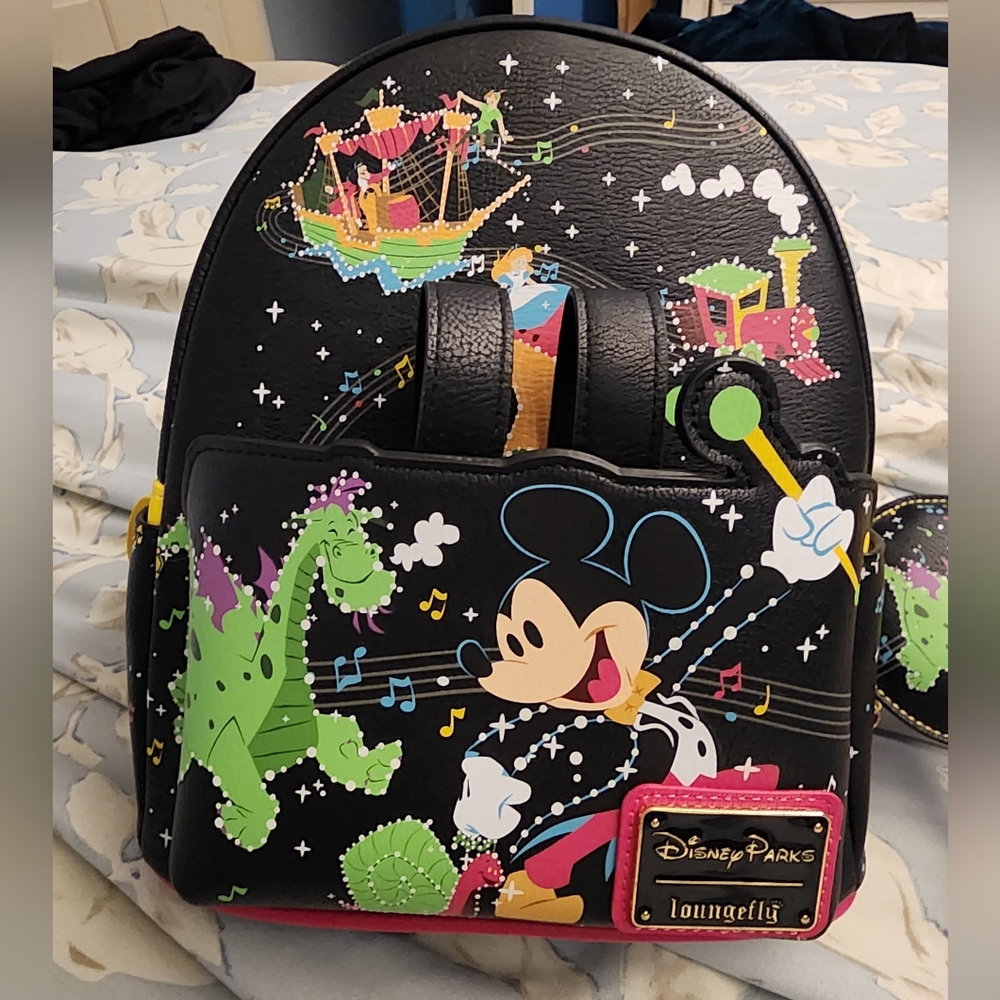 Disney loungefly backpack and ears